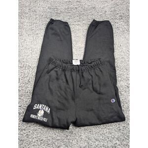 Champion Pants Women Small Black Jogger Yoga Work Out Gym Reverse Weave Lounge